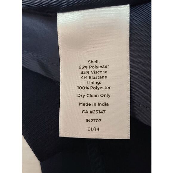 ANNA DALI PARIS A-Line Checkered Print Gray Skirt SIZE 42 (US 10) - Picture 8 of 9